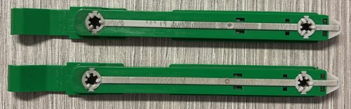 Coppia guide hard - disk, rail