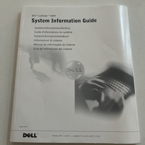Dell latitude c840 manuale - dell,