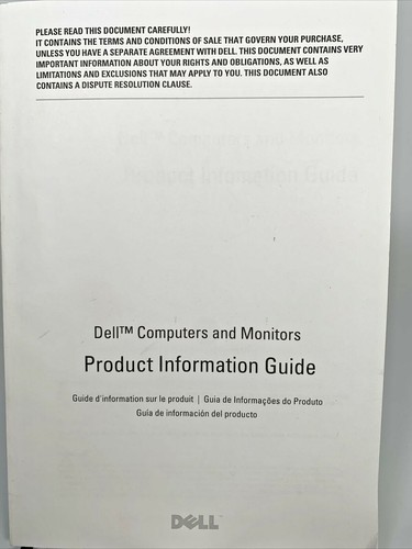 Guida informazioni prodotto - informazioni,