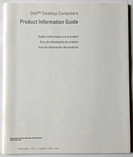 Guida informativa prodotto